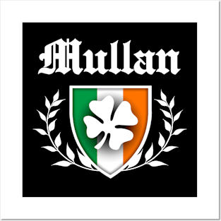 Mullan Shamrock Crest Posters and Art